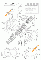 CRANKCASE for KTM 640 DUKE II SCHWARZ 2002