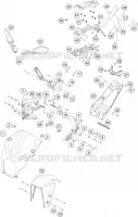 PLASTICS  125 ktm-motorcycle 2022 RC 11