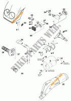 ACCESSORIES for KTM 620 DUKE-E 1997
