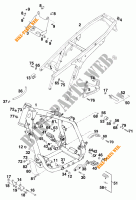 FRAME for KTM 620 DUKE-E 1997