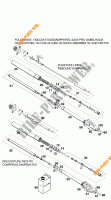 FRONT FORK (PARTS) for KTM 620 DUKE-E 1997