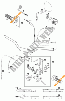 HANDLEBAR / CONTROLS for KTM 620 DUKE-E 1997