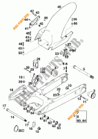 SWINGARM for KTM 620 DUKE-E 1997