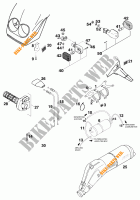 NEW PARTS for KTM 620 DUKE-E 37KW 1997