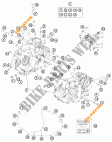 CRANKCASE for KTM 690 DUKE R ABS 2015