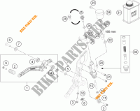 REAR BRAKE MASTER CYLINDER for KTM 690 DUKE R ABS 2015