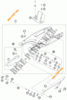 SWINGARM for KTM 690 DUKE R ABS 2015
