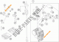 THROTTLE BODY for KTM 690 DUKE R ABS 2015