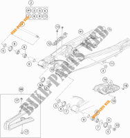 SWINGARM for KTM 85 SX 19/16 2024