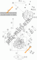 CYLINDER HEAD  for KTM 690 DUKE ORANGE 2018