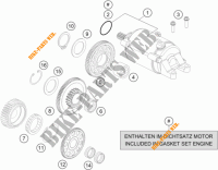 ELECTRIC STARTER MOTOR for KTM 690 DUKE ORANGE 2018