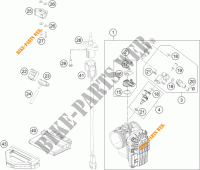 THROTTLE BODY for KTM 690 DUKE ORANGE 2018