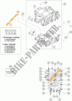 CRANKCASE for KTM 890 ADVENTURE R 2023