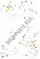 BATTERY for KTM 690 DUKE WHITE ABS 2013