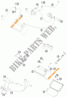 BATTERY for KTM 690 DUKE BLACK 2012