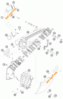 EXHAUST for KTM 690 DUKE ORANGE 2010
