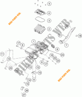 AIR FILTER for KTM 390 DUKE WHITE 2018