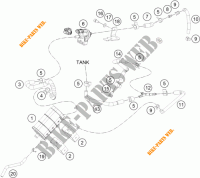 EVAPORATIVE CANISTER for KTM 390 DUKE ORANGE 2018