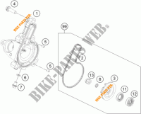 WATERPUMP for KTM 390 DUKE WHITE 2018