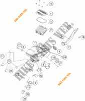 AIR FILTER for KTM 390 DUKE WHITE 2018
