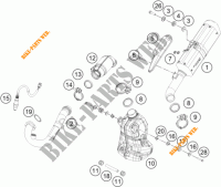 EXHAUST for KTM 390 DUKE WHITE 2018