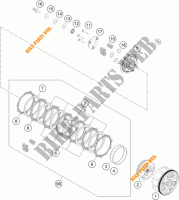 CLUTCH for KTM 390 DUKE ORANGE 2018