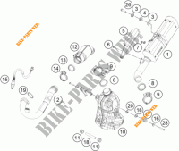 EXHAUST for KTM 390 DUKE ORANGE 2018