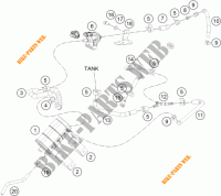 EVAPORATIVE CANISTER for KTM 390 DUKE ORANGE 2018