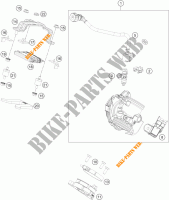 THROTTLE BODY for KTM 390 DUKE ORANGE 2017