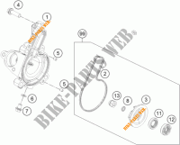 WATERPUMP for KTM 390 DUKE WHITE 2017
