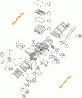 AIR FILTER for KTM 390 DUKE WHITE 2017