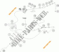 EVAPORATIVE CANISTER for KTM 390 DUKE ORANGE 2017
