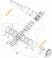 CLUTCH for KTM 390 DUKE WHITE ABS 2016