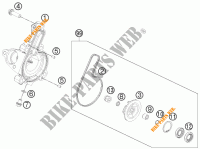 WATERPUMP for KTM 390 DUKE WHITE ABS 2016