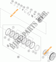 CLUTCH for KTM 390 DUKE WHITE ABS 2016