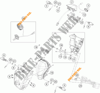 HEADLIGHT / TAIL LIGHT for KTM 390 DUKE WHITE ABS 2016