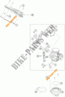 THROTTLE BODY for KTM 390 DUKE WHITE ABS 2016