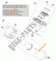 CYLINDER for KTM 1190 RC8 R TRACK 2010