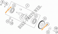 BALANCER SHAFT for KTM 390 DUKE WHITE ABS 2016