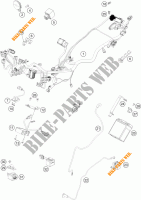 WIRING HARNESS for KTM 390 DUKE WHITE ABS 2016