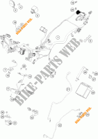 WIRING HARNESS for KTM 390 DUKE WHITE ABS 2015