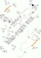 WIRING HARNESS for KTM 390 DUKE WHITE ABS 2015