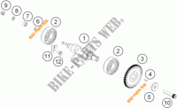 BALANCER SHAFT for KTM 390 DUKE BLACK ABS 2015