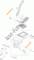 AIR FILTER for KTM 390 DUKE WHITE ABS 2015