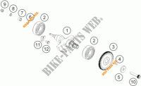 BALANCER SHAFT for KTM 390 DUKE WHITE ABS 2015