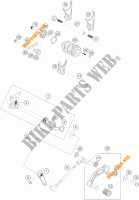 GEAR SHIFTING MECHANISM for KTM 390 DUKE BLACK ABS 2015