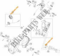 HEADLIGHT / TAIL LIGHT for KTM 390 DUKE WHITE ABS 2015