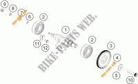 BALANCER SHAFT for KTM 390 DUKE BLACK ABS 2015
