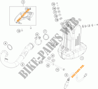 EXHAUST for KTM 390 DUKE BLACK ABS 2015
