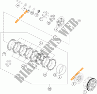 CLUTCH for KTM 390 DUKE WHITE ABS 2014